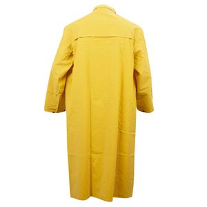 Veste de pluie jaune en PVC polyester de haute qualité, taille XL, classique, imperméable, imprimée, pour adulte, une seule personne. - Product Image 4