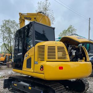 Machines excavatrices Komatsu Pc70 d'occasion Bon état 7ton Poids de fonctionnement Yanmar Moteur Core Moteur Gear Offre Spéciale! - Product Image 3