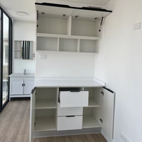 Oficina en Contenedor Impermeable de Dos Niveles y 20 pies con 2 Habitaciones Privadas y Baño |   Diseño Moderno y Ecológico para Emprendedores de Pequeñas Empresas