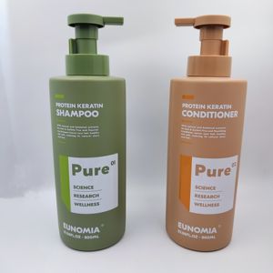 Tratamiento Capilar de Proteína de Queratina Brasileña <span class=keywords><strong>EUNOMIA</strong></span> PURE, Champú y Acondicionador Saludable Sin Sulfatos - Product Image 5