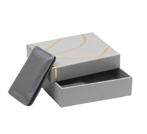 Guyin nhà máy tùy chỉnh sang trọng nắp và cơ sở các tông hộp giấy cho nam giới Ví bao bì Kraft hộp hộp cho ví - Product Image 1