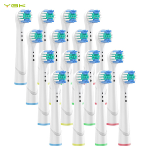 Têtes de brosse à dents rotatives YBK de haute qualité pour la maison, l'hôtel et l'extérieur – Remplacement pour un nettoyage pratique – Lot de 16 - Product Image 1