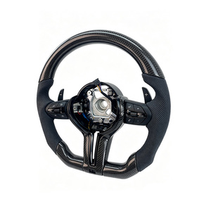 Volante Deportivo <span class=keywords><strong>CS</strong></span> M de Fibra de Carbono y Cuero Perforado, Directo de Fábrica, para <span class=keywords><strong>BMW</strong></span> F36 F30 F10 F15 F20 F22 F25 F32 <span class=keywords><strong>M3</strong></span> M5 <span class=keywords><strong>E46</strong></span> E60 E70 - Product Image 4