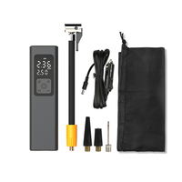 Compresseur d'air portable 12V DC 150 PSI pour voiture et moto avec jauge numérique en alliage d'aluminium et moniteur de pression des pneus