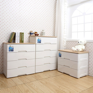 Eco-friendly Multifunction Injection <strong>Plastic</strong> Storage Drawer <strong>Cabinet</strong> for Clothes <strong>Bathroom</strong> &amp; Kitchen Use - Product Image 2