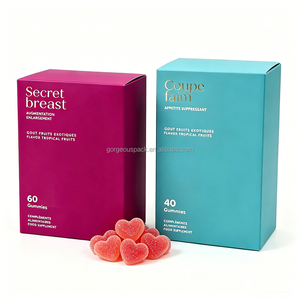 Custom Print Biodegradable <b>Cosmetic</b> Packaging <b>Box</b> Skin Care Gift <b>Box</b> With Gold Stamping And Embossing Tea Bags <b>Box</b> - Product Image 5