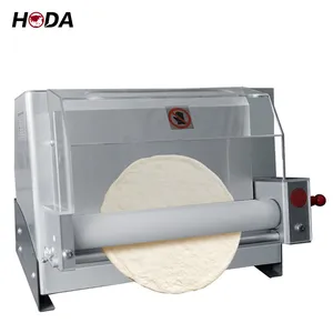 Bán sỉ bột nhà-household portable domestic mini home pizza pita dough roller press sheeter mat straight patterned auto dough roller home double