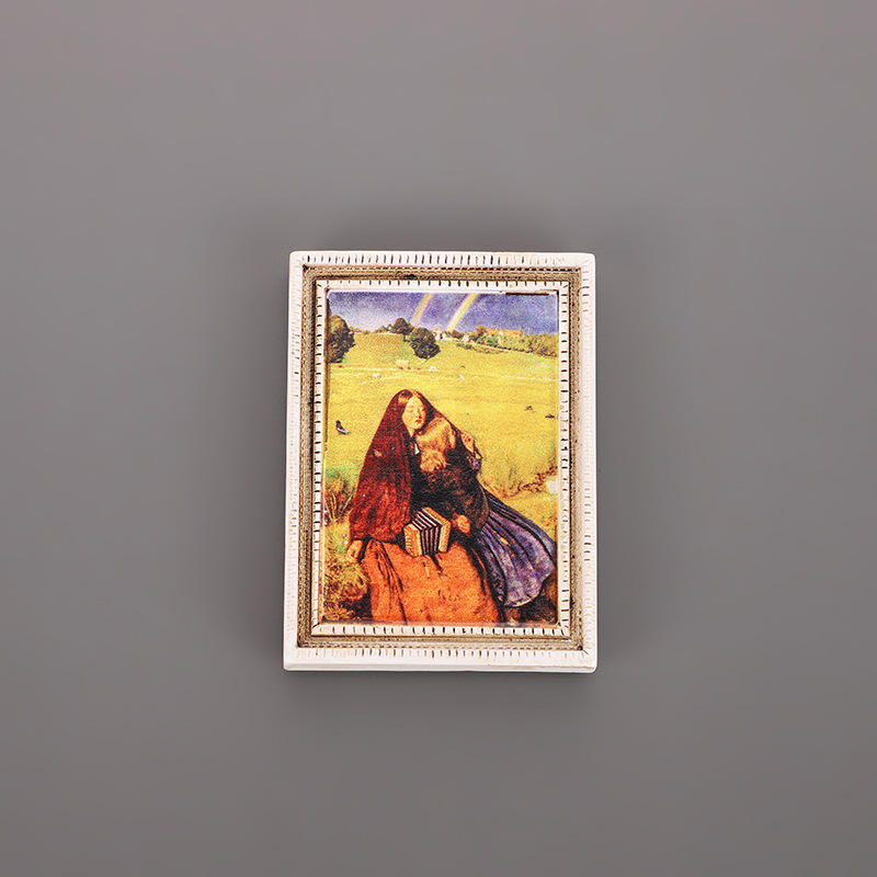 Cadre - fille aveugle