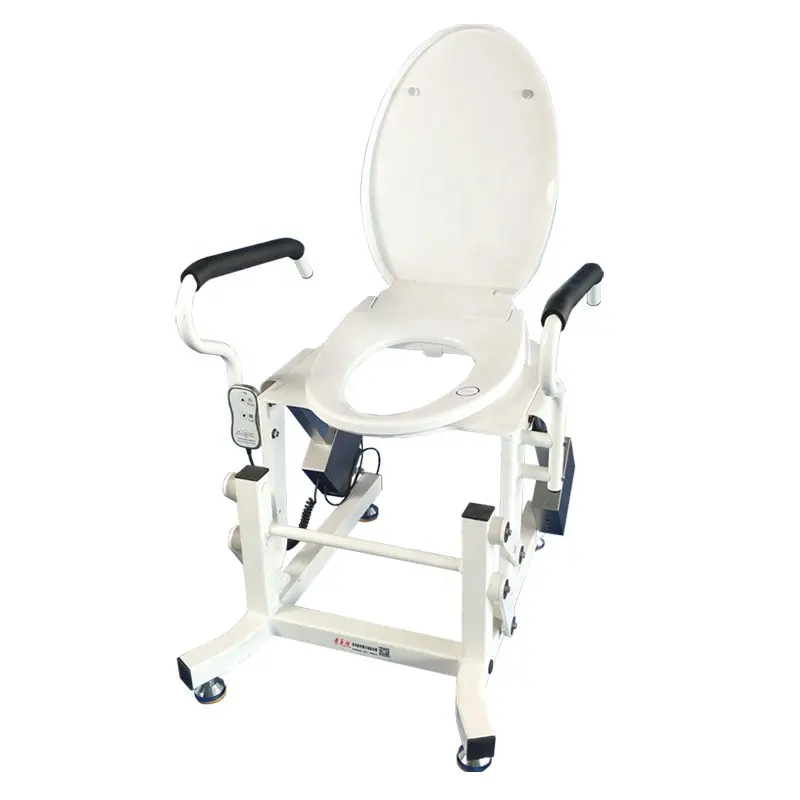 Angetriebene Toiletten lifte Smart WC-Abdeckung Modell Commode Wheel Chair Electric Pacients Lift Patient