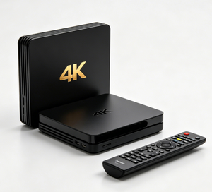 สำหรับกล่องทีวีแอนดรอยด์ 4K Ultra HD ชิปประมวลผล Allwinner H6 Quad Core เครื่องเล่นมีเดียอัจฉริยะ พร้อมรีโมทคอนโทรล รองรับ WiFi 802.11n 2.4G/5GHz - Product Image 2
