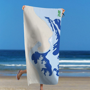 <span class=keywords><strong>Toalla</strong></span> de playa ecológica para niños, bebés, niñas, niños, <span class=keywords><strong>Bluey</strong></span>, microfibra ligera personalizada, toallas de playa personalizadas - Product Image 1