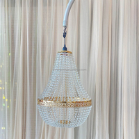 BJ240018-22 Acrylique Cristal Lustre LED Lampe Mariages Décoration Passerelle Stand Pilier Route Plomb Mariage Lumières Passerelle