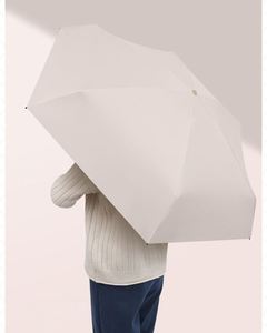 Parapluie de poche mini pliable compact personnalisé résistant aux UV pour femme, fourni directement par l'usine, avec sac - Product Image 3