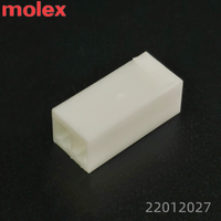 Soket Sinyal Crimp 2 Pin MOLEX 22012027 Receptacle Wire 2.54mm untuk Perempuan