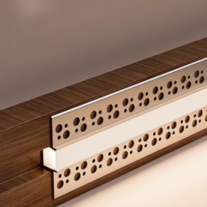 Difusor de canales de aluminio anodizado MEIJIA, iluminación de techo empotrada para paneles de yeso, luz de perfil Led - Product Image 1