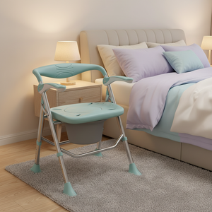 Sillas Cómodas Plegables Multifuncionales, Su Compañero de Seguridad Todo en Uno para Baño y <span class=keywords><strong>Dormitorio</strong></span>, Suministro para Pedidos al por Mayor - Product Image 1