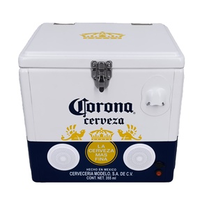 TR-15L Máy Làm Mát Đi Bộ Đường Dài Cắm Trại Ngoài Trời Retro Với Loa <span class=keywords><strong>Bluetooth</strong></span> Và In Đủ Màu Xung Quanh, Máy Làm Mát Cho Xe Hơi Usd - Product Image 1