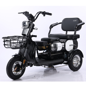 Triciclo de 3 Ruedas de 500W a Precio Económico, Bicicleta de Pasajeros para Adultos, Comprar Triciclo Eléctrico de 3 Ruedas de 500W - Product Image 3