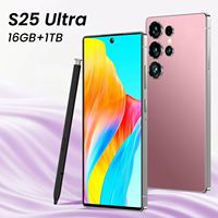 Teléfono Inteligente CDMA 5G S25 ULTRA, 16GB de RAM + 1TB de ROM, Pantalla HD de 7.3 Pulgadas, Batería de 7800mAh, Estado Original