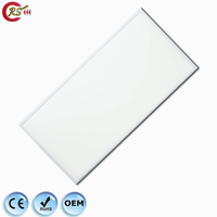 Lampu Panel LED 2x4 36W 48W Terpasang di Langit-langit Datar 4000K 6000K Pencahayaan Kantor Komersial