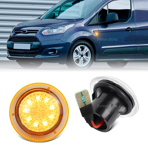 Gran oferta, nuevo producto, luces LED <span class=keywords><strong>de</strong></span> posición lateral para coche, espejo ámbar, humo y cristal para Ford Transit Connect 10-21, lámpara <span class=keywords><strong>de</strong></span> <span class=keywords><strong>señal</strong></span> <span class=keywords><strong>de</strong></span> giro - Product Image 2
