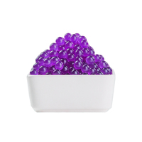 Popping Boba Fabricant Chine Vente en gros Saveur de raisin Popping Boba Perles Fruit Pop Balls 130g pour la maison et le café