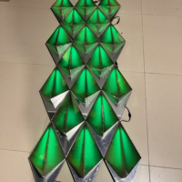 Luci a matrice cubo magico che cambiano colore
