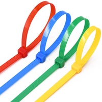 Attaches-câbles autobloquantes colorées en nylon 66, attaches-câbles en plastique, attaches-câbles en spirale, fabrication en usine avec un prix bas, une haute qualité et un service optimal