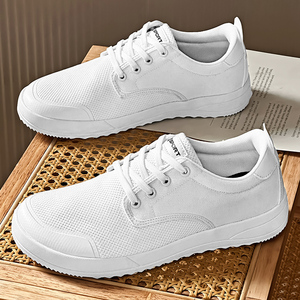 Zapatos Minimalistas Personalizados de Punta Ancha y Talla Grande para Fitness, Senderismo y Uso Casual, Transpirables, Estilo Retro para Skateboarding - Product Image 3