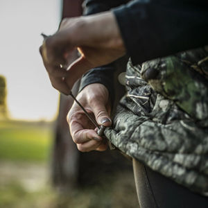 مخصص المرأة أسفل سترة مع الرباط التمويه في الهواء الطلق الدافئة المورد بالجملة - Product Image 4