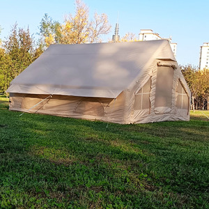 Tienda de Campaña Inflable Portátil para <span class=keywords><strong>Glamping</strong></span> al Aire Libre, Impermeable, de Oxford y PVC, con Refuerzo Recto, Apertura Automática Rápida para las Cuatro Estaciones, OEM ODM - Product Image 3