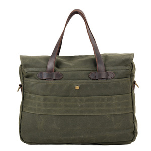 Sac à bandoulière rétro pour hommes Mallette en toile transfrontalière Sac messager en toile à l'huile et à la cire Sacoche pour ordinateur portable - Product Image 4