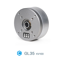 Moteur de cardan sans balais GL35 0,46 Nm de pointe à faible couplement, 7 pôles, pour caméra d'action