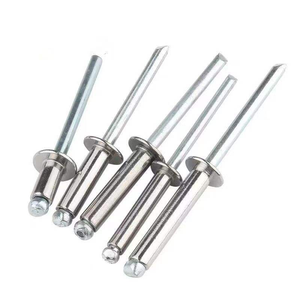 Rivets aveugles semi-inoxydables norme DIN pour applications industrielles, métal, bois et plastique 2.4mm 3.2mm 4.8mm 6.4mm - Product Image 1