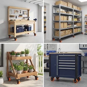 <span class=keywords><strong>4</strong></span> Zoll Premium Polyurethan Schwenkrollen mit Feststellbremse, 4er-Set, Rot, PU, Verschleißfest, Glatte Rollen mit Bremse - Product Image 4