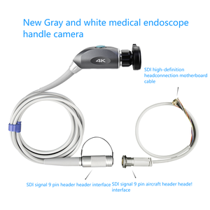 Medical <b>Endoscope</b> Handle SNUKE S345 Full HD Portable Metal CE Certified Grey for Veterinary Diagnostic Equipment Connectivity - Product Image 2