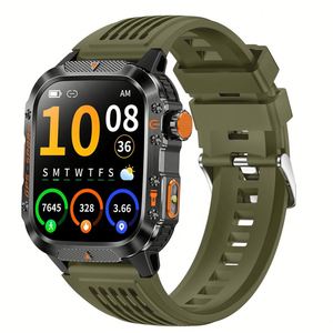 YiQungo BT Smart <b>Watch</b> GPS HD Touch Screen Waterproof IP67 Square Shape Sports Fitness Tracker Heart Rate AI Voice Assistant - Product Image 3
