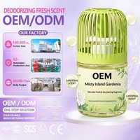 Désodorisant Parfumé à la Gardenia Éliminateur d'Odeurs pour la Maison, Fabrication OEM Personnalisée, Parfum de Salle de Bain Haut de Gamme Désodorisant