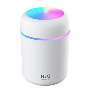 Humidificateur d'air électrique portable 300 ml, diffuseur d'huiles essentielles, <span class=keywords><strong>vaporisateur</strong></span> à brume froide USB avec lumière nocturne colorée pour la maison et la voiture - Product Image 1