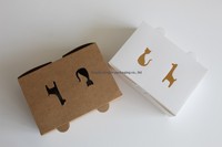 Boîte en papier kraft rectangulaire jetable personnalisée pour l'emballage alimentaire à emporter, design Skylight - Écologique