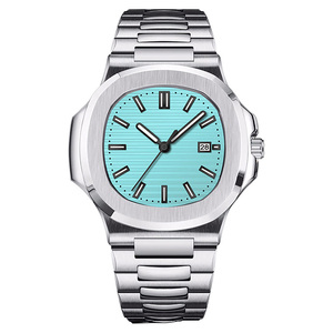 Ensemble de montres pour hommes, étanches, mécaniques, de luxe, en acier inoxydable, de haute qualité, sportives, personnalisées, pour affaires, fournisseur en gros - Product Image 4
