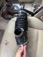 Tuyau d'admission d'air du moteur pour Nissan Patrol Y61 GU, remplacement direct du conduit d'admission de l'air du filtre à air