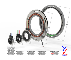 Độ chính xác 0.3 185mm rotor 5x thụ động tuyệt đối từ encoder 12-bit ip69 mặt bích gắn AC Scooter động cơ đồng bộ EV Kit - Product Image 3