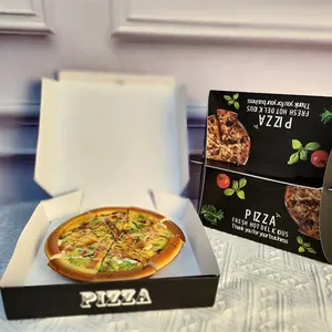 Venda direta da fábrica personalizada 2022, venda quente 10 12 14 16 polegadas caixa de pizza caixas baratas com seu próprio logotipo