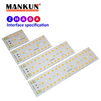 Modules LED Zhaga standard DC48V SMD 5050 40 LED 50W 204LM/W certifiés ROHS vert pour éclairage de tunnel et de rue