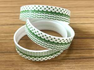 パレスチナのシリコーンリストバンド、グリーンKuffiyehシリコーンリストバンド、パレスチナのためのスイカブレスレット - Product Image 5