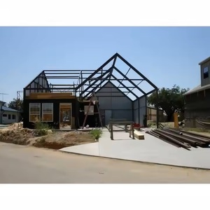 <span class=keywords><strong>Casa</strong></span> de gama alta de chalet modular de estructura de acero de diseño moderno personalizable de lujo - Product Image 4