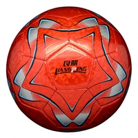 Ballon de football en PVC personnalisé n°5 pour entraînement intérieur/extérieur, certifié CE, couleur personnalisable