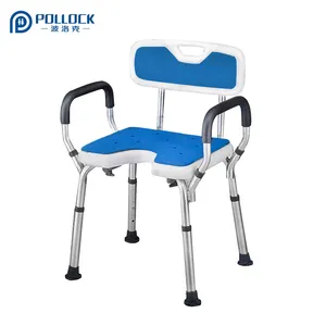 חדש איכות אמבט בטיחות כיסא מקלחת מתכווננת כיסא מקלחת - Product Image 3