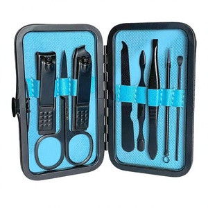 Tijeras de Entresacar Profesionales para Barbería, Ecológicas, Cómodas, Portátiles, de Uso Personal, Color Negro y Turquesa, Marca Apto Enterprises - Product Image 1